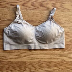 Auden Seamless Beige Color Nursing Bra Size XL